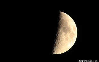 在晚上，用400mm的镜头能拍出什么样的月亮？