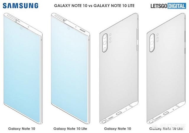 传说中的三星Galaxy Note 10 Lite，设计上或许有哪些不同？-第2张图片