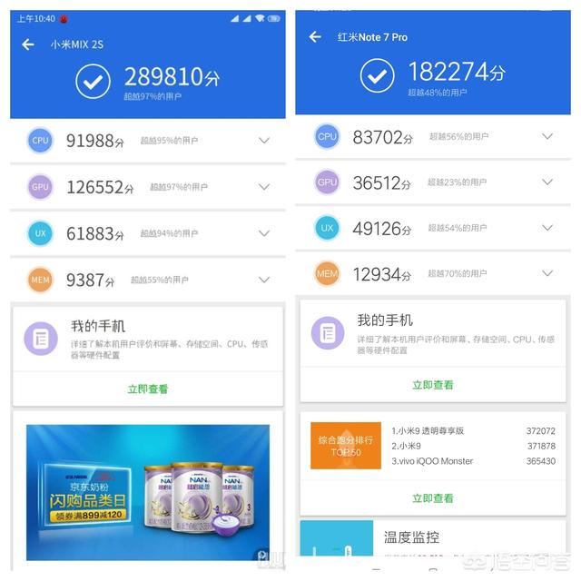 1799元的小米mix2s和1499元的红米Note7pro哪个入手好？-第5张图片