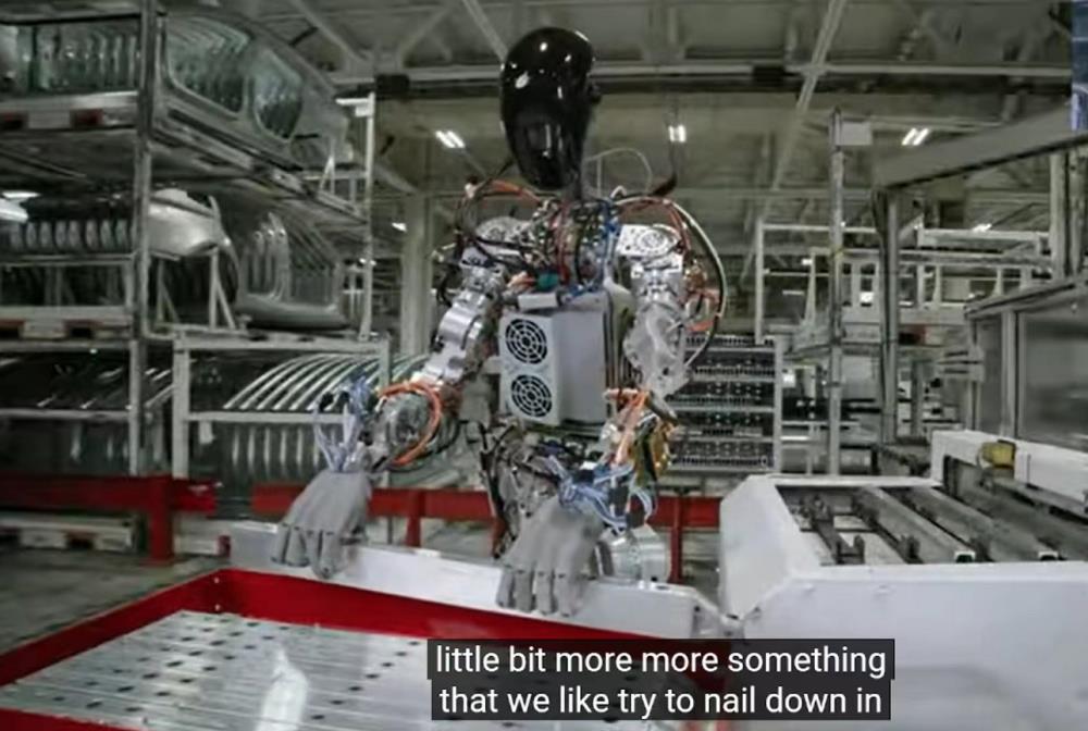 特斯拉人形机器人亮相，人形机器人亮相是哪一集-第6张图片