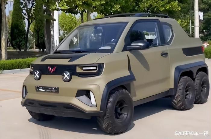 宏光MINI EV皮卡，宏光mini ev改装皮卡-第5张图片