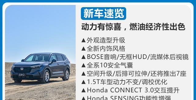 本田城市suv车型大全，东风本田新车型suv-第2张图片
