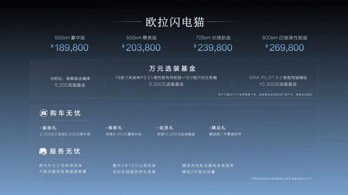 欧拉闪电猫什么时候上市多少钱，欧拉闪电猫报价及图片-第1张图片