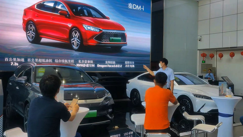 汉dmp试驾2022，汉dmp试驾视频测评-第3张图片