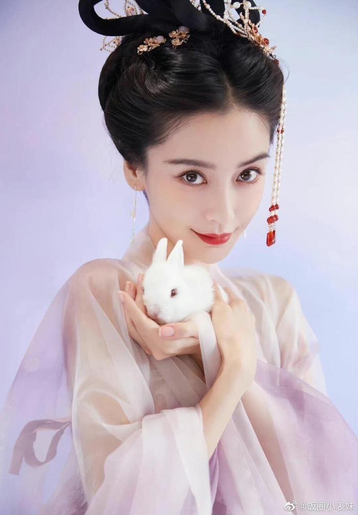 Angelababy穿汉服，汉服的angelababy-第4张图片