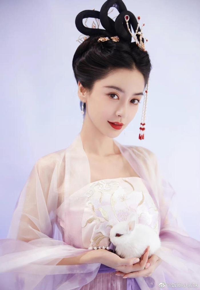 Angelababy穿汉服，汉服的angelababy-第10张图片