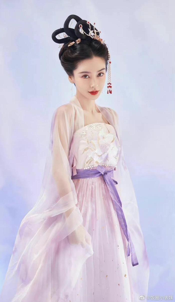 Angelababy穿汉服，汉服的angelababy-第9张图片