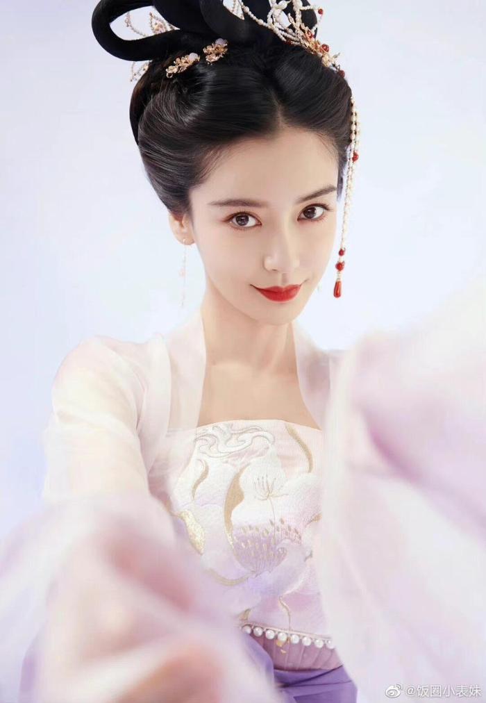 Angelababy穿汉服，汉服的angelababy-第8张图片