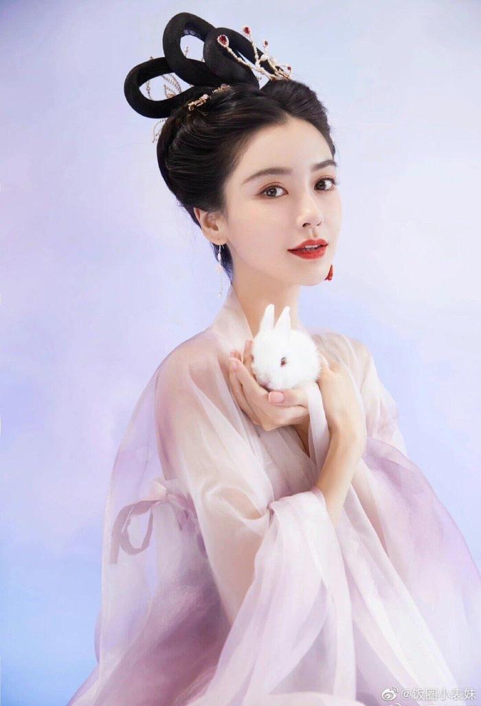 Angelababy穿汉服，汉服的angelababy-第12张图片