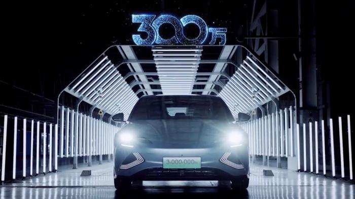 比亚迪有100万的车型，比亚迪新能源100万辆-第1张图片
