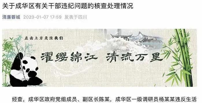 成都副区长事件当事人，成都副区长事件最新进展-第2张图片